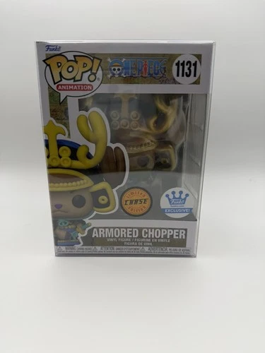 Funko POP! Armored Metallic Chopper One Piece CHASE #1131 Funko Exclusive