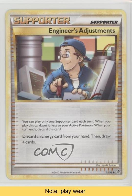 Engineer's Adjustments Pokémon HeartGold & SoulSilver Unleashed #75 READ 2f4