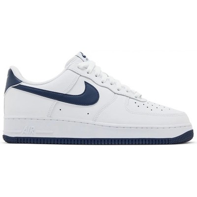 Nike Air Force 1 Navy White FJ4146-104 Men New