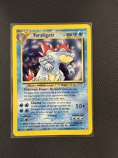 Pokemon Cards: Neo Genesis Rare Holo: Feraligatr 4/111 on eBay