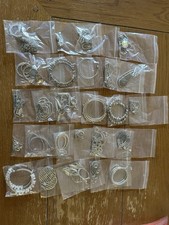 Lot Of 26 Paparazzi Jewelry - Necklaces And Earrings Silver Tone