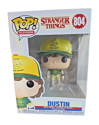 Funko Pop Dustin #804   Stranger Things Vinyl Figure NIB