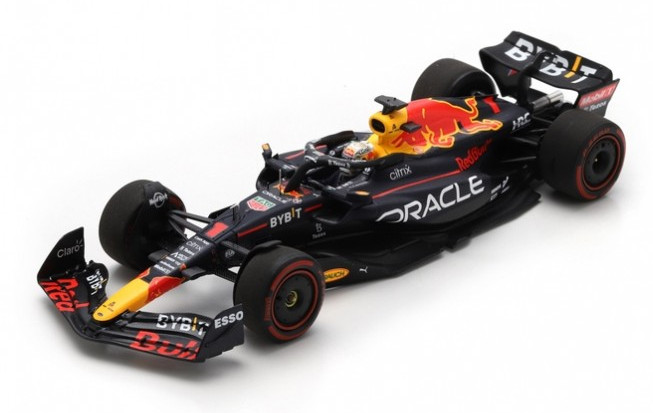 Voiture miniature Red Bull RB18 Spark F1 en résine de collection