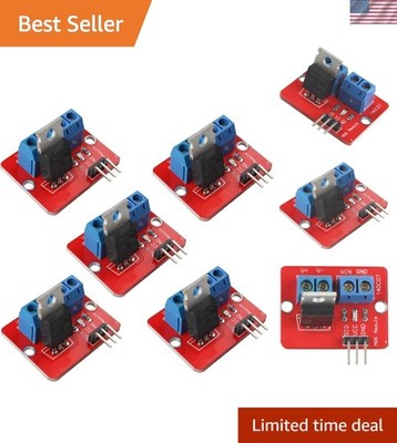 Efficient 5pcs MOSFET Driver Modules for DIY Projects - Control DC Loads Easily
