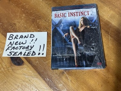 Basic Instinct 2 (DVD, 2006, Full Screen, Rated) New FACTORY Sealed Sharon Stone