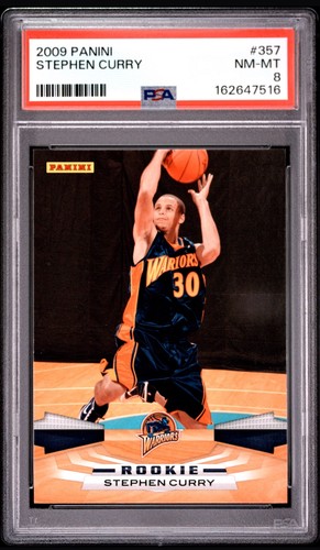 2009-10 Panini Rookie Stephen Curry #357 NEW CERT 