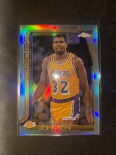 2025-26 Topps Chrome Magic Johnson Lakers: Refractor Parallel