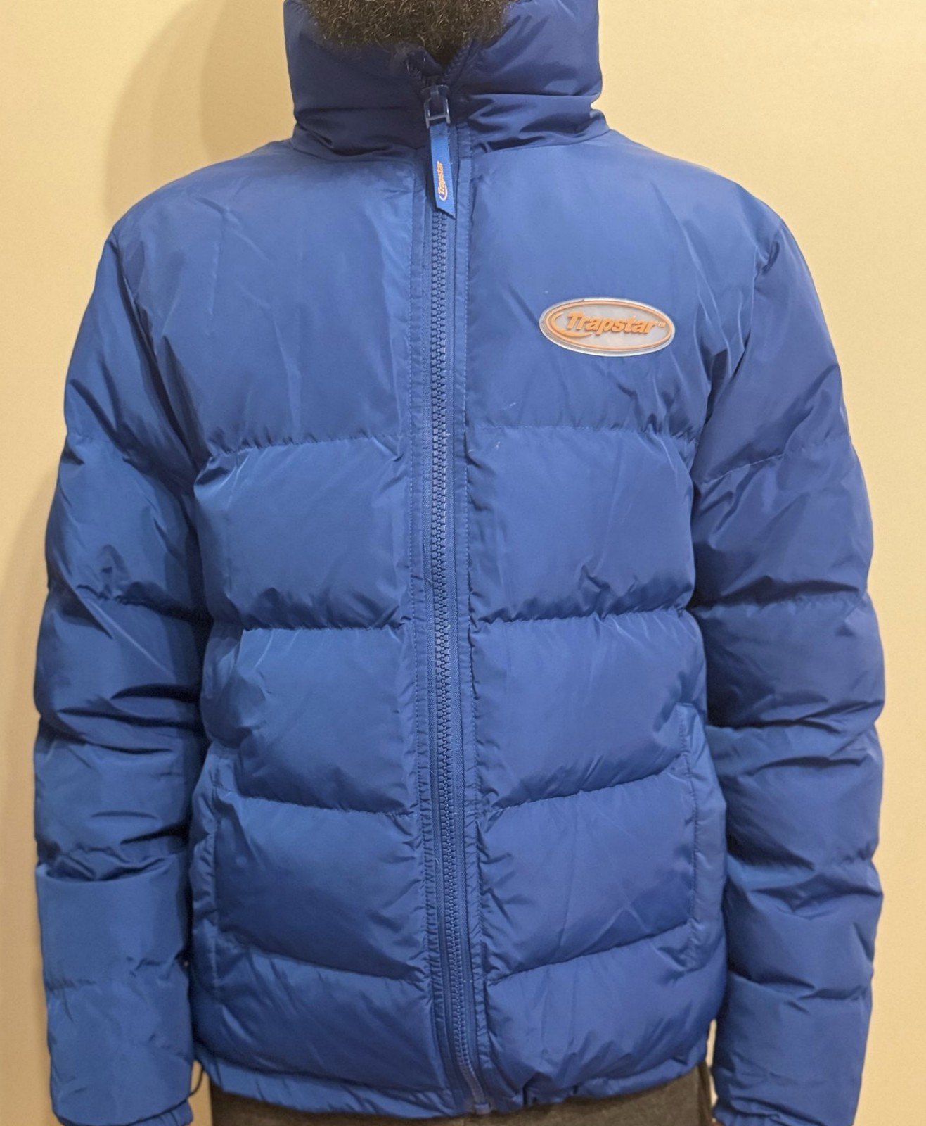 Trapstar Hyperdrive Technical Puffer Jacket Blue - image 4