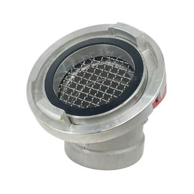 5'' Storz Type Connection x 4'' FNPT thread with 30 degree elbow