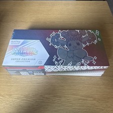 Pokémon TCG Scarlet & Violet Prismatic Evolutions Super Premium Collection Box