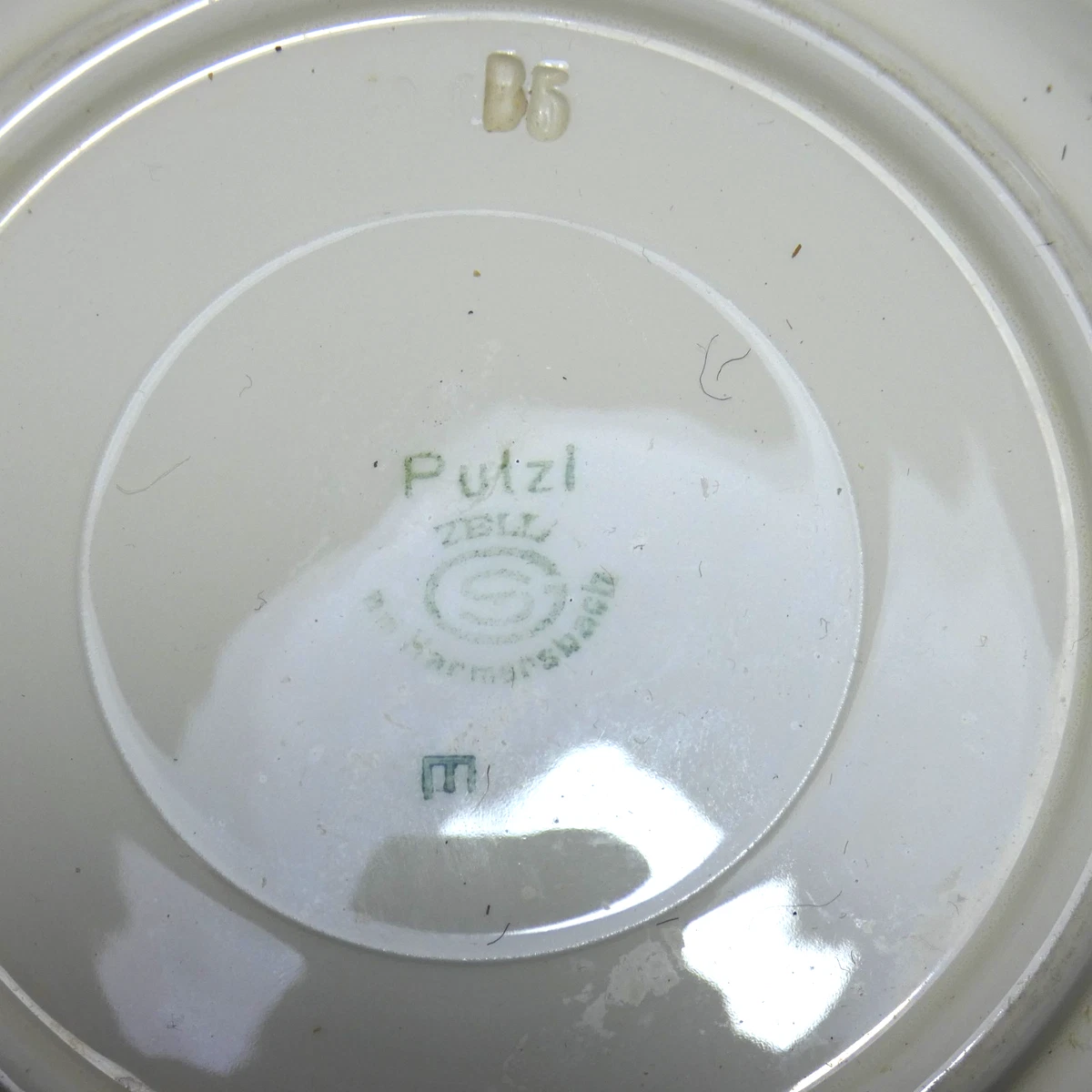 Kinderteller Putzl Zell Porzellan Suppenteller Teddybären Motiv W-3945