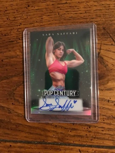 Sara Saffari Autograph 2026 Leaf Pop Century Numbered 3/3 (18,993
