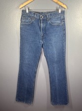 VTG 80s Levi  s 517 - 0217 Red Tab Blue Denim Jeans USA Made Men's Sz 32x32