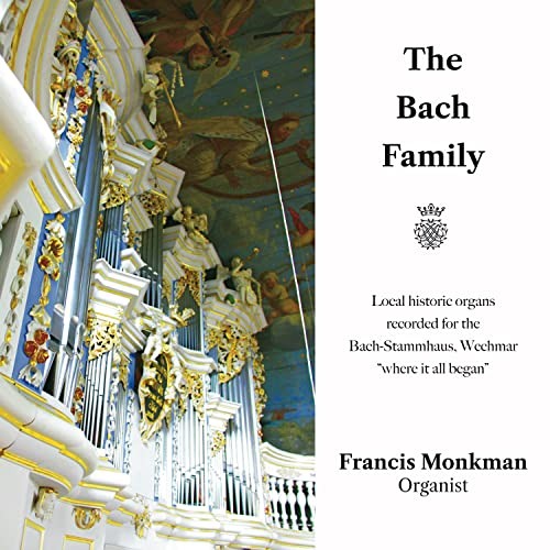 AFKM002 Francis Monkman Bach Family CD AFKM002 NEW
