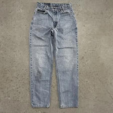 Vintage Levis 550 28x30 Blue Jeans Relaxed Fit Student Orange Tab Straight