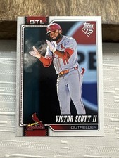 2026 Topps #221 Victor Scott II Cardinals