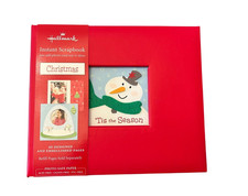 NEW Hallmark Instant Scrapbook 20 Designed  Embellished Pages W/Original Box