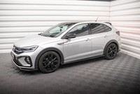 Seitenschweller Ansatz FüR Volkswagen Taigo R-Line Mk1 Schwarz Schweller Ansatz