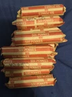 10 Rolls Of Pennies 500 Pennies From The 40s And 50s.P,D,S.