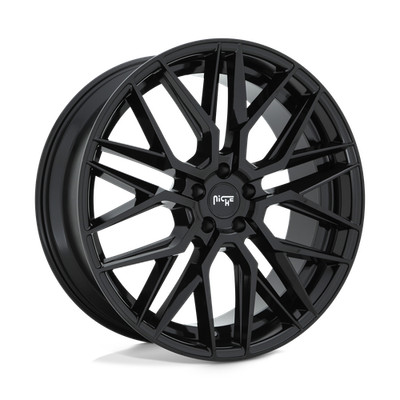 22x9 Niche M224 GAMMA GLOSS BLACK Wheel 5x112 (38mm)