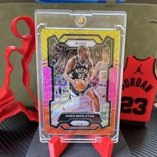 Panini Prizm 2023-24 Khris Middleton #60 Wave /88 Milwaukee Bucks