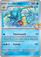 Mistys Garados / Pokémon Karte / Deutsch / Ewige Rivalen / 049/182 / Reverse Hol