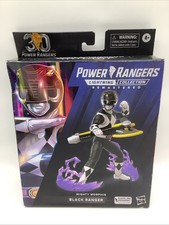 Power Rangers Lightning Collection Remastered Mighty Morphin Black Ranger NIDB