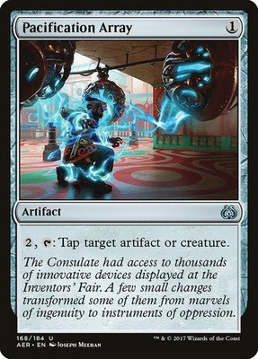 MTG - Pacification Array - Aether Revolt - X1 - (LP) - #B7653