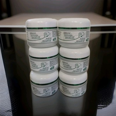 Schnecken Gel, Snail Gel, fördert die Hauterneuerung, gegen Narben 6x 50ml