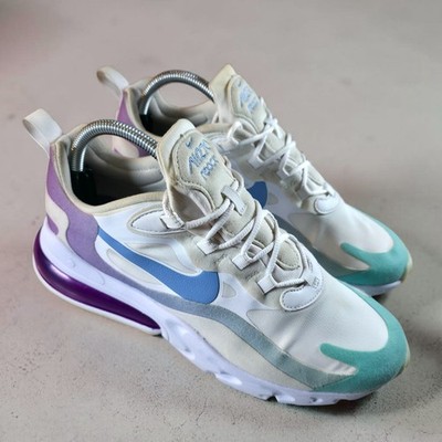 Nike Air Max 270 React Gradient Shift Purple Shoes Womens 10 / Mens 8.5