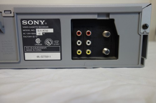 Sony SLV-N750 VCR Player VHS Tested Working - Picture 5 of 5