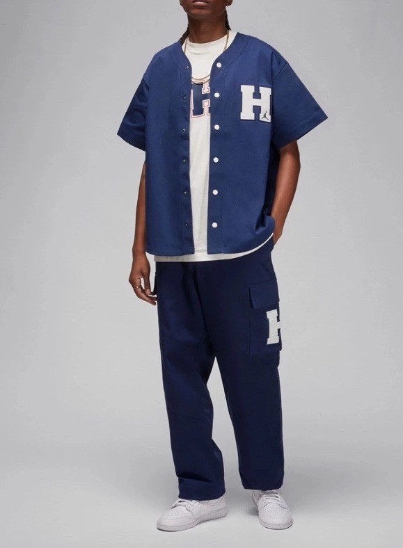 Бейсбольный топ Jordan X Howard University Синий мужской большого размера FJ9331-419 10590₽