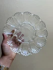 VTG Anchor Hocking clear glass deviled egg platter pristine condition