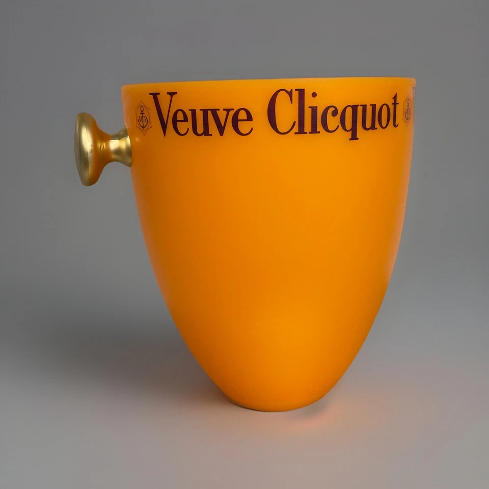 original VEUVE CLICQUOT Champagner Flaschen Kühler Eiswanne orange  - Bild 2 von 2