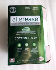 ALLEREASE Cotton Fresh Zippered Mattress Prot...