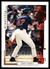 Corey Koskie 2000 Upper Deck MVP #194 Twins MLB READ FREE SHIPPING AutographDen