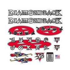 1998 Diamond Back - Joker decal set for Grey frame