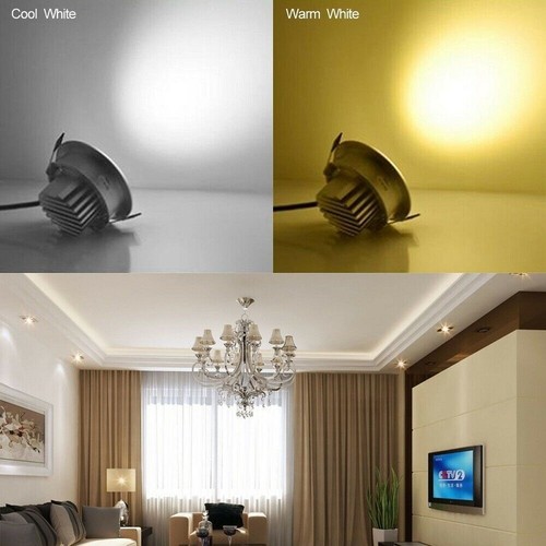 10/20Pcs Dimmable 3W/5W LED Downlight Recessed Home Decoration Ceiling Light - Picture 8 of 11