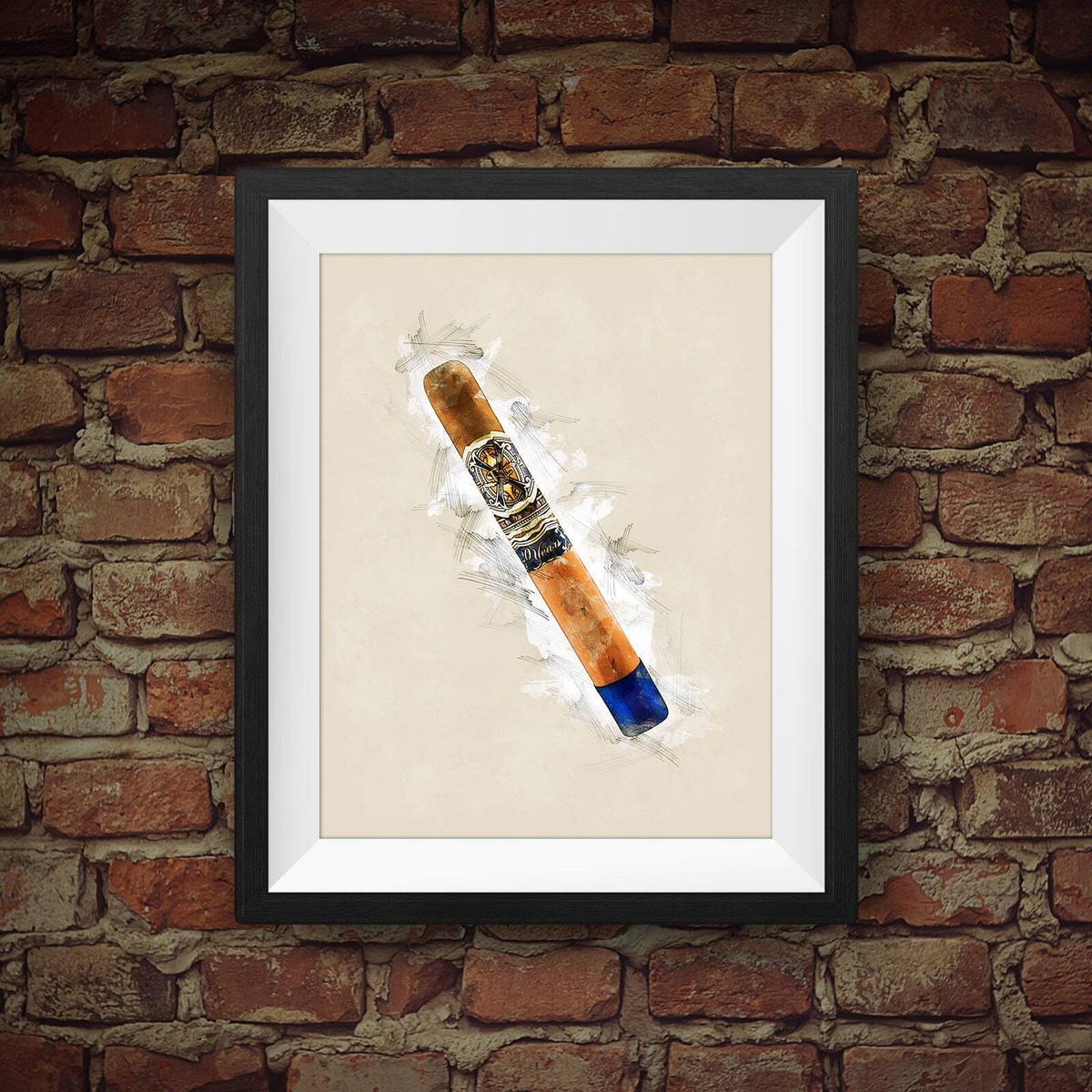 Fuente Fuente Opus X 20 Year Cigar Print - Original Wall Art Decor Fuente Fuente Opus X 20 Year Cigar Print - Original Wall Art Decor