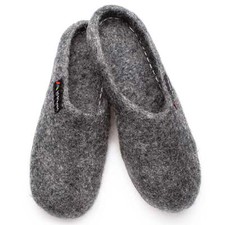 Grey Sherpa Slippers  909 SS-1