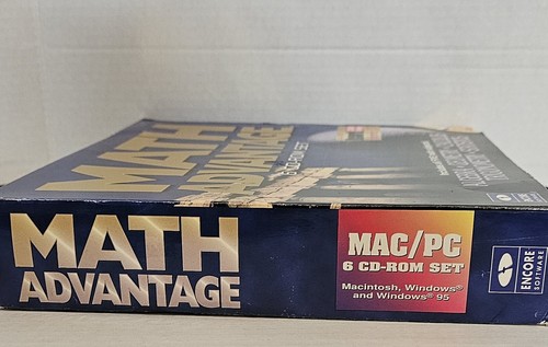 Encore Software Math Advantage 6 CD Rom Set Brand New - Picture 9 of 9