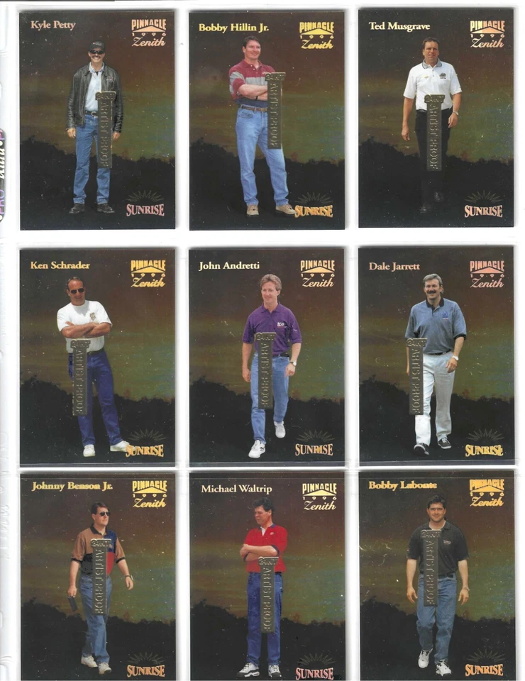 *1996 Zenith 24K ARTIST PROOF GOLD-# 81 Kenny Wallace--ONE CARD ONLY!* - Image 3 of 4