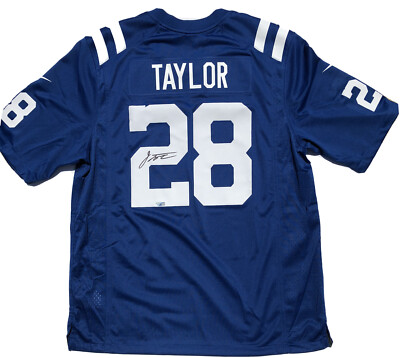 Indianapolis Colts #28 JONATHAN TAYLOR Signed NIKE Football Jersey ...