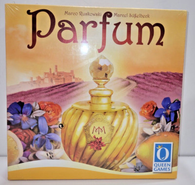 Parfum Board Game 2-4 Players NiB New Sealed Making Perfume Family Queen Games