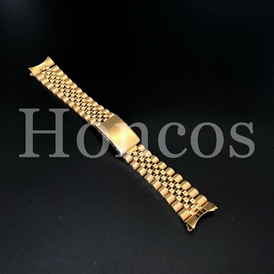 18MM JUBILEE WATCH BAND FITS FOR Seiko 5 SNKL23 SPRING BARS COLOR REPLACEMENT
