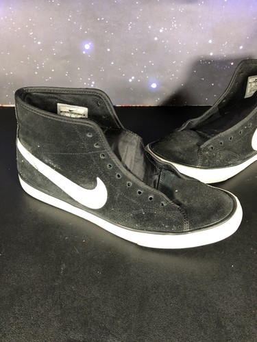 Nike Womens Primo Court Mid Suede 630656-091 Black Shoe Sneaker Size 8.5 - Picture 9 of 12