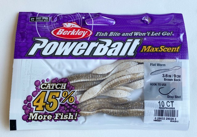 berkley powerbait maxscent flat worm berkley powerbait maxscent flat worm