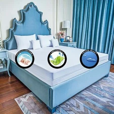 A+ BED BUG PROOF Encasement Protect Soft LUXURY Zipper ALL MATTRESSES or Pillow 