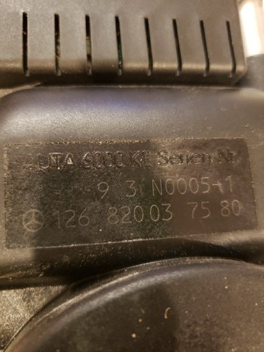1984-89 Mercedes-Benz W126 Hirschmann Power Antenna Auta 6000 EL Untested. (B) - Picture 3 of 4