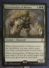 GREENWARDEN OF MURASA Streets of New Capenna Commander MTG Magic Gathering